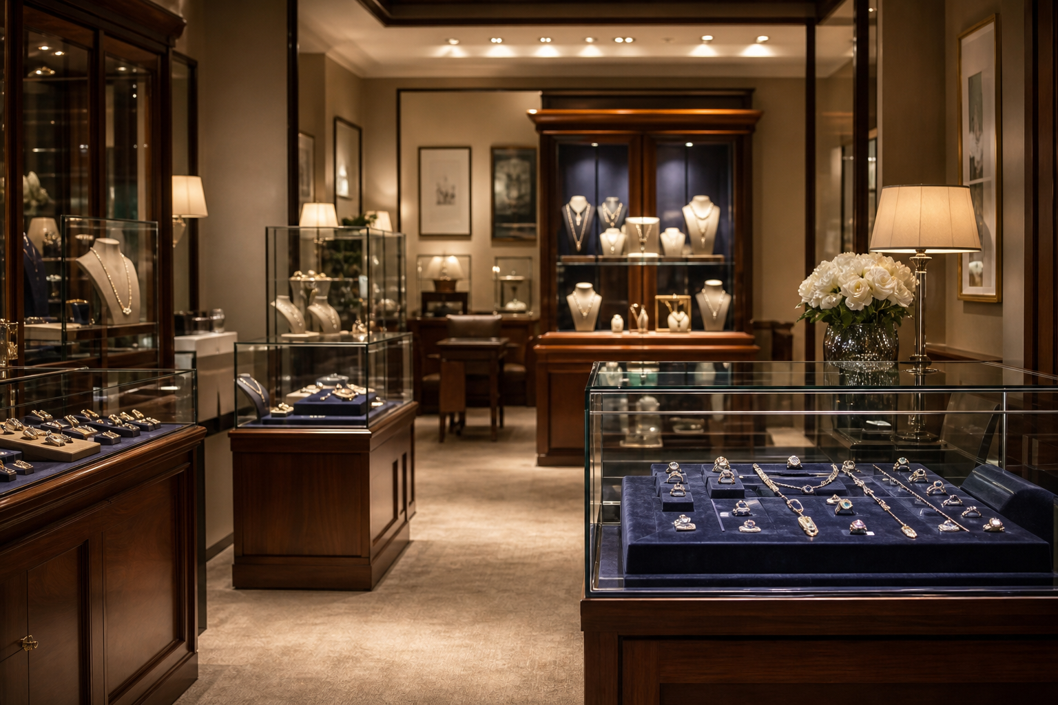 Luxury Jewelry Shop Display Case Luxury Jewelry Shop Display Case